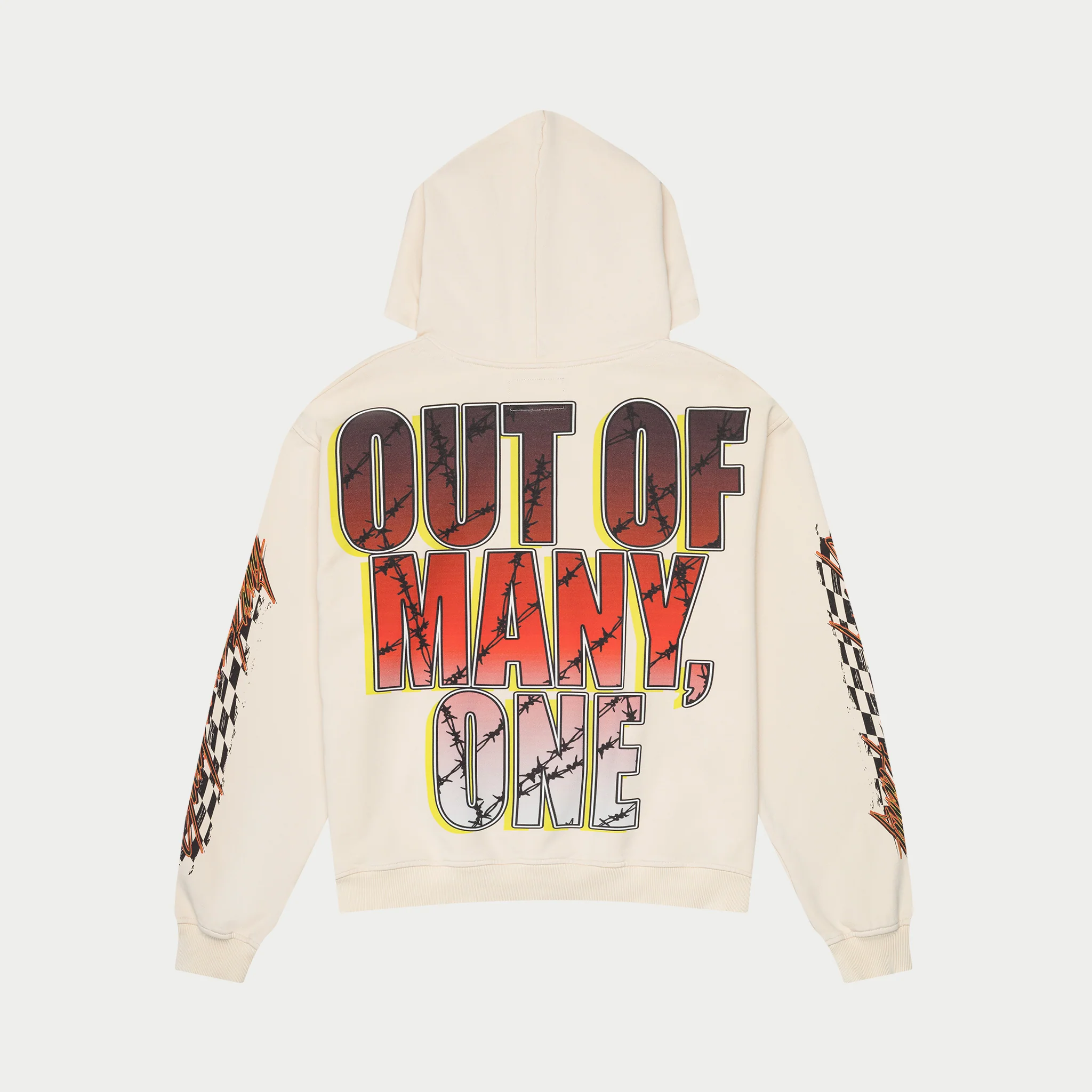Motocross Hoodie (Bone) - Image 3