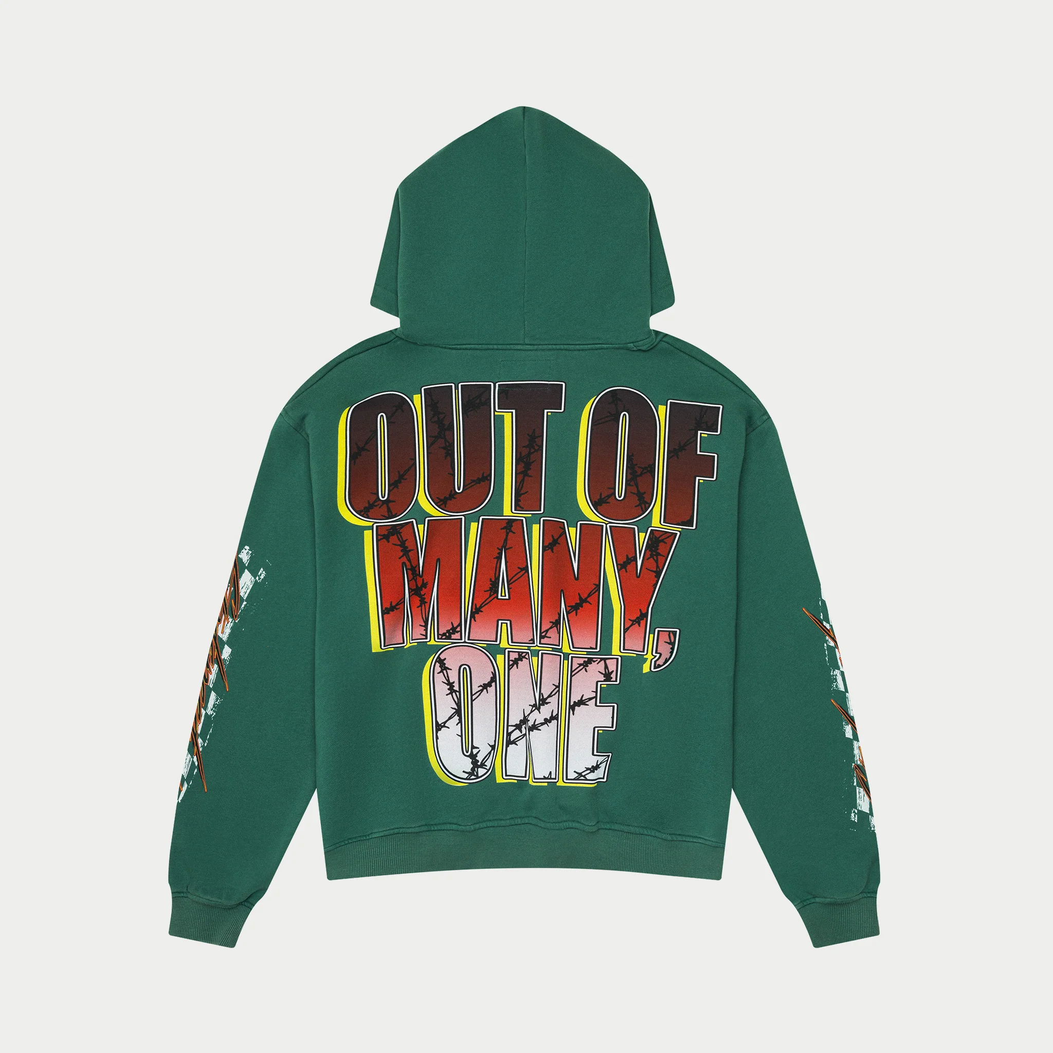 Motocross Hoodie (Green) - Image 3