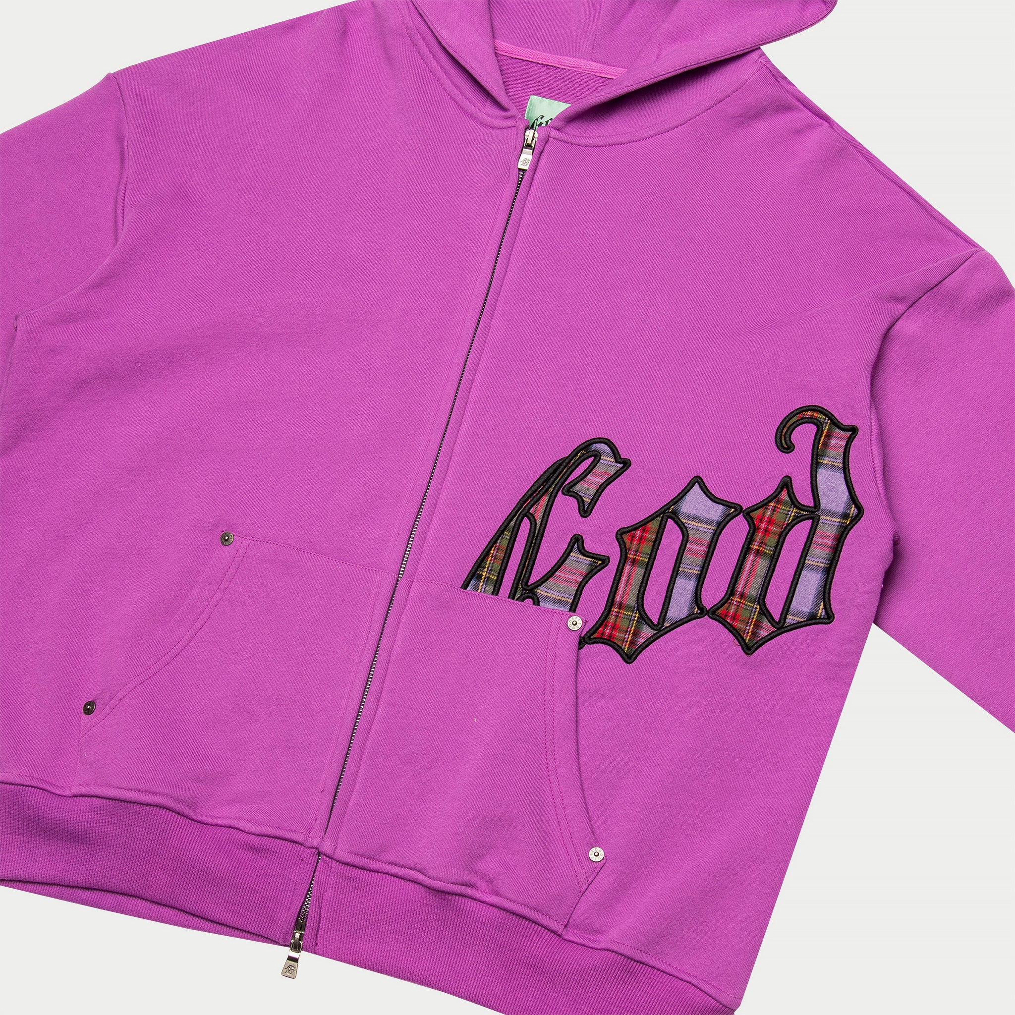 OG Logo Sweatsuit (Pink Plaid) - Image 3