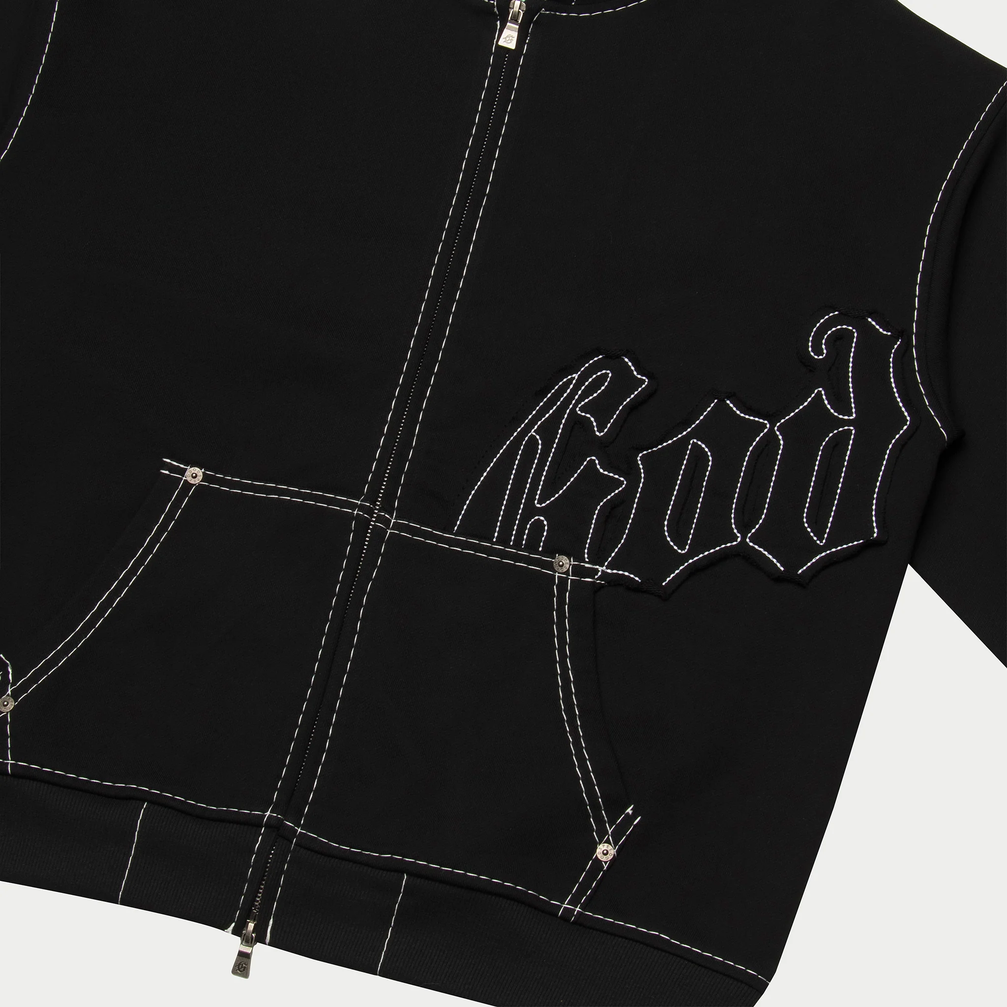 OG Logo Sweatsuit Stitched (Black) - Image 5