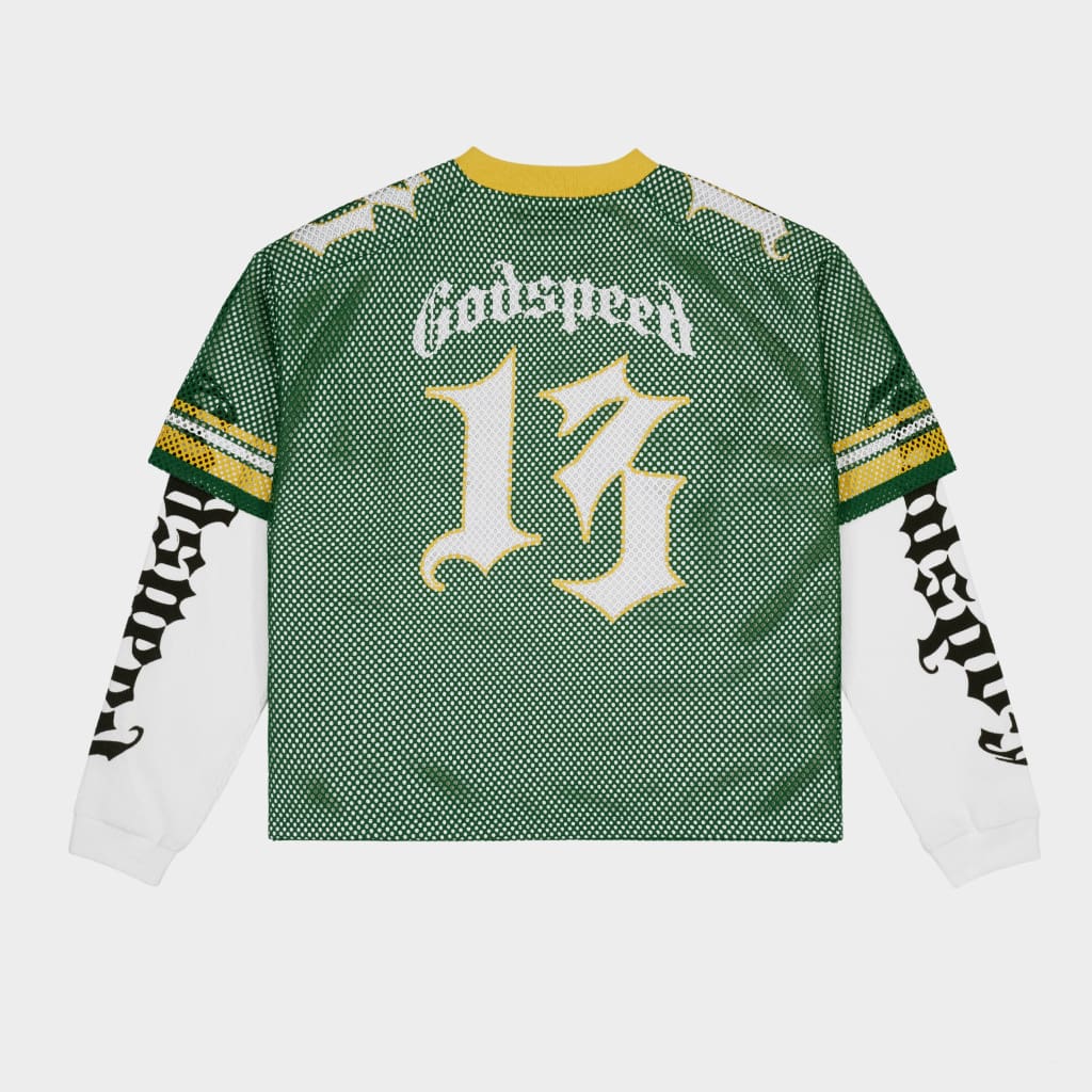 TD Layered Jersey (Green/Yellow/White) - Image 3
