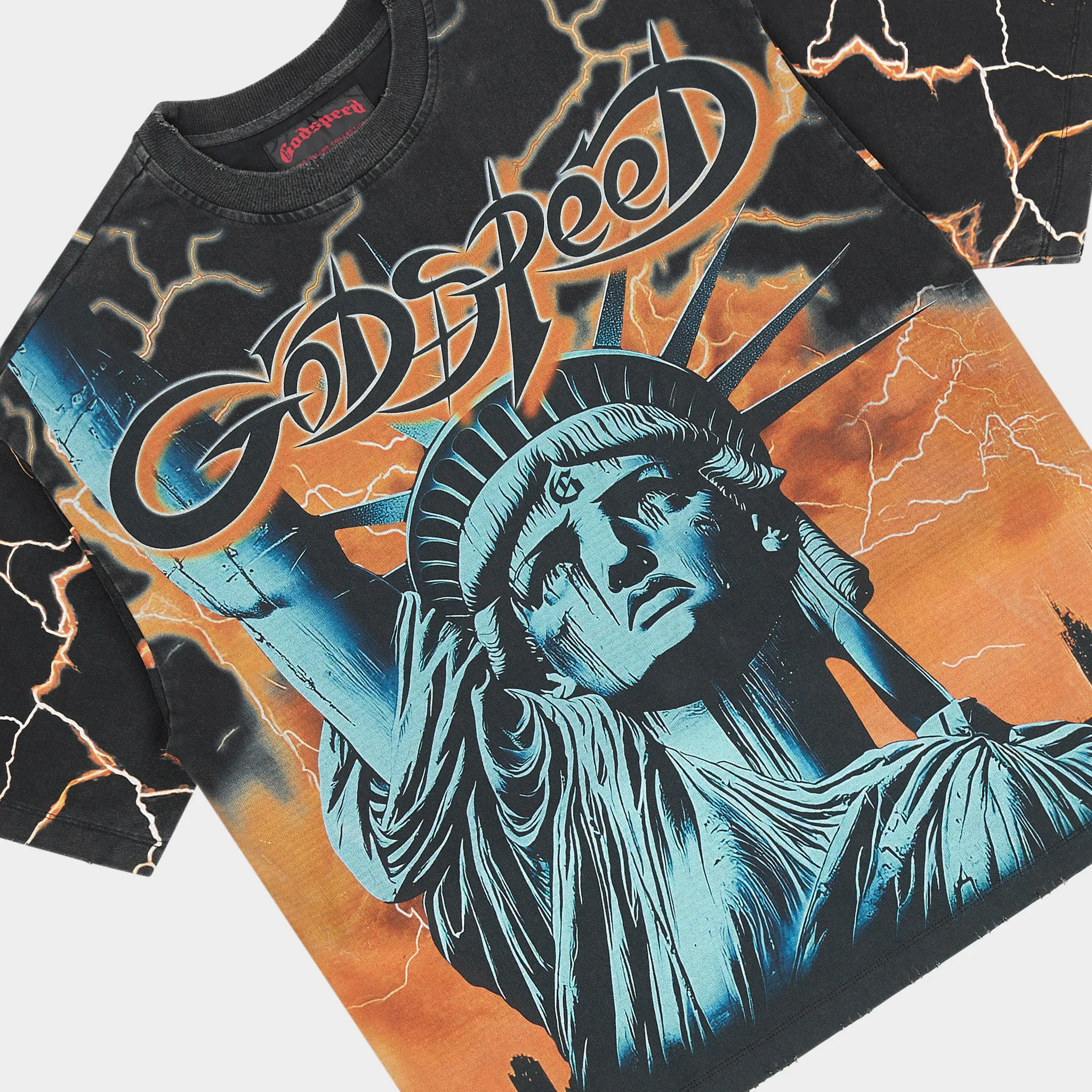 Voltage T-shirt (ORANGE) - Image 2