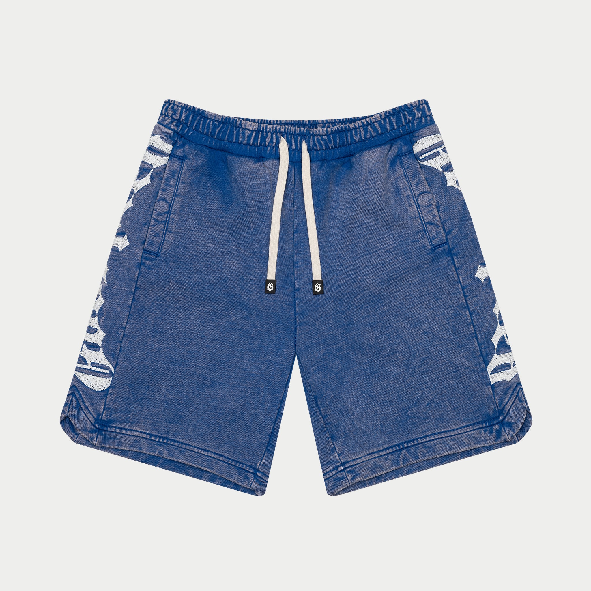CourtSide Shorts (Blue Wash)