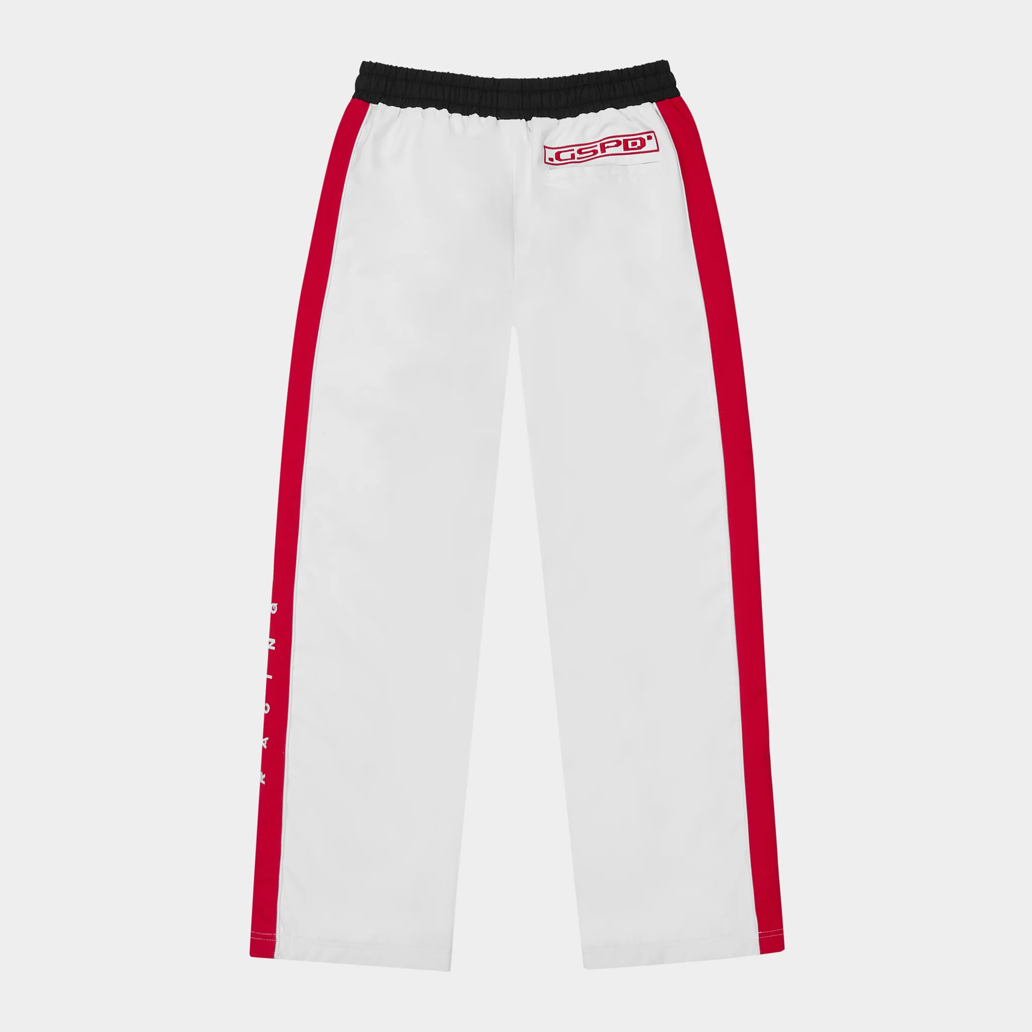 GRC TrackPants (White/Blk/Red) - Image 3