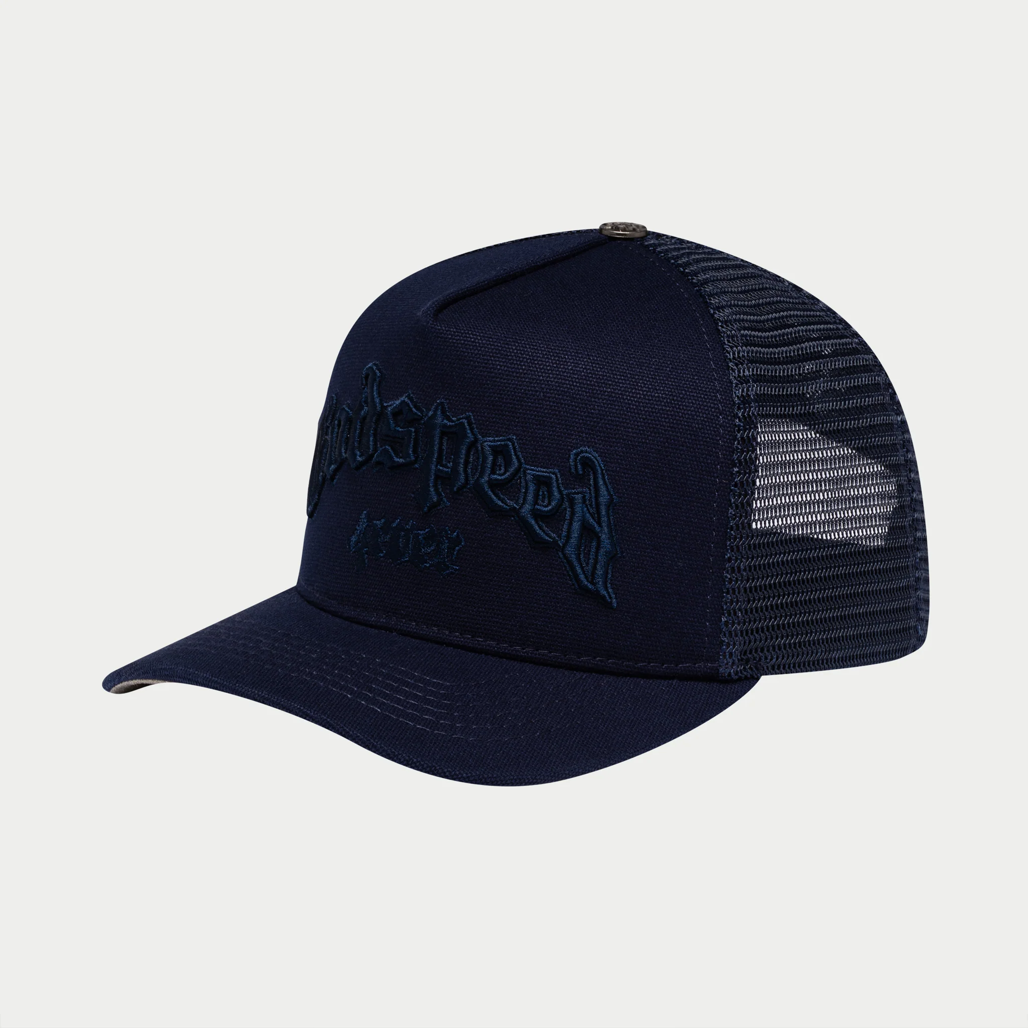 GS Forever Trucker Hat (Navy/Navy) - Image 3