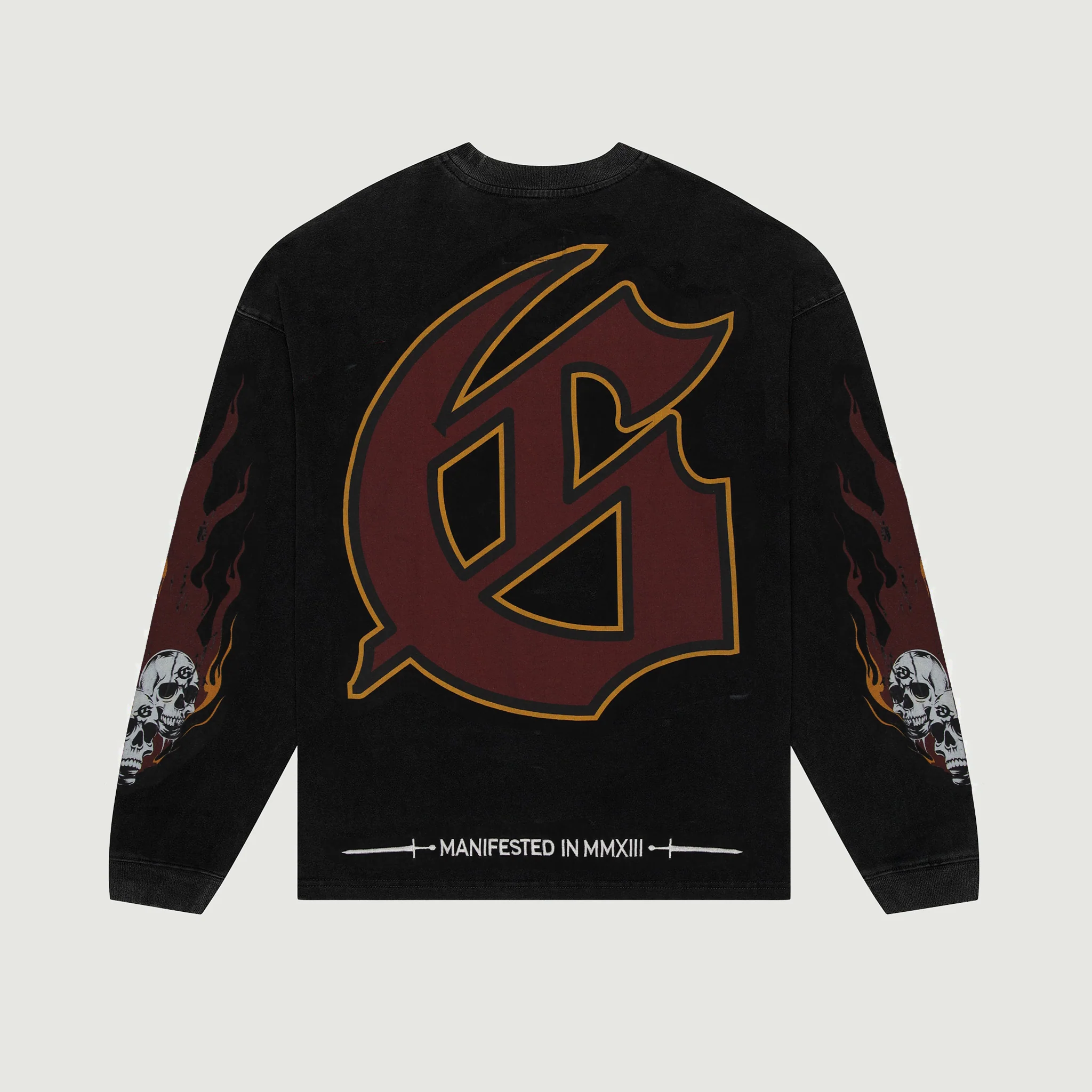 Morale LS T-shirt (Black Wash) - Image 3