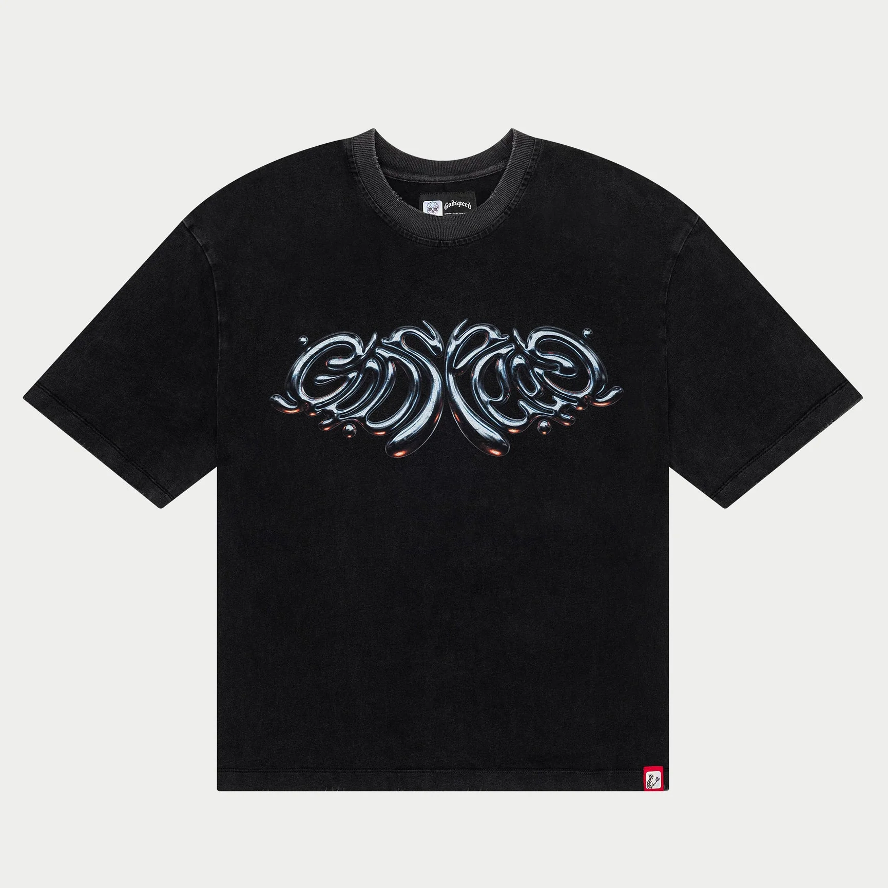 Mercury Logo T-Shirt (Black Wash)