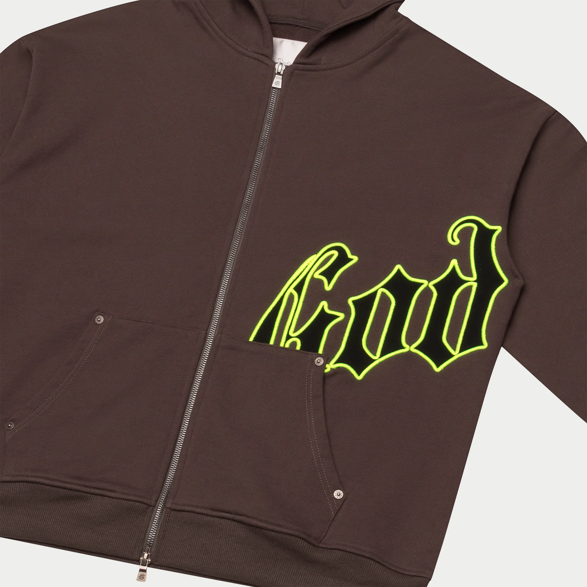 OG Logo Sweatsuit (Grey/Lime) - Image 4