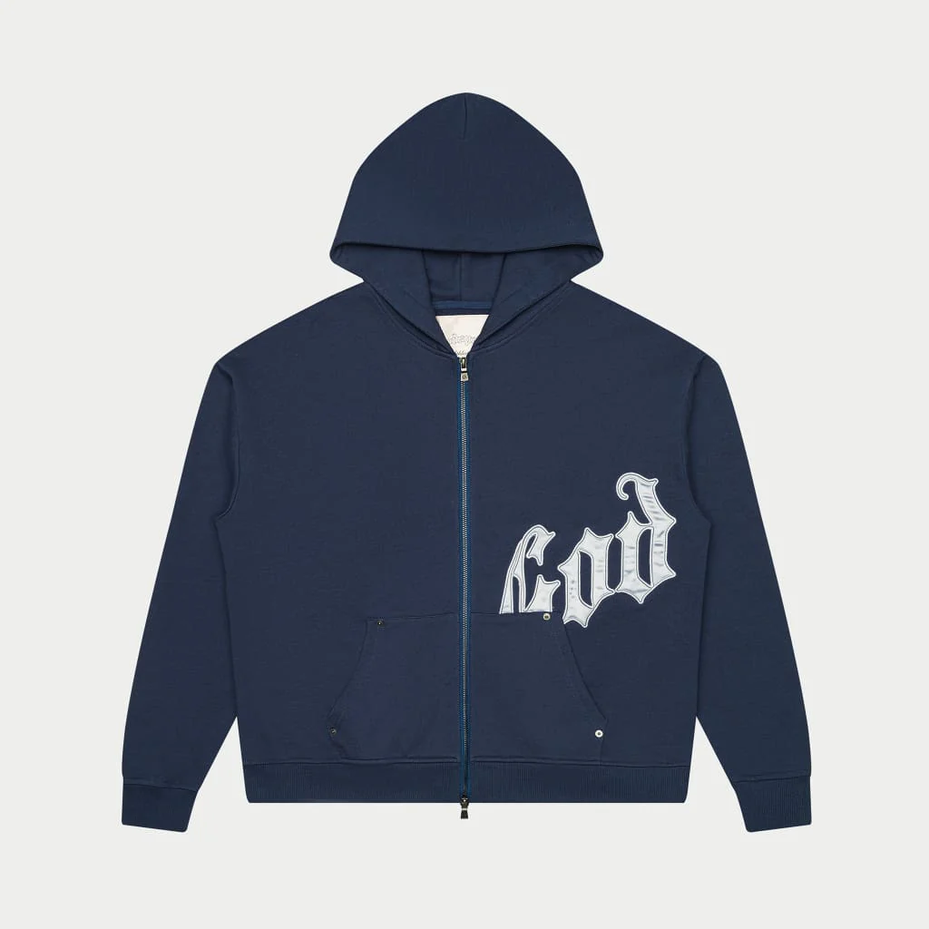 OG Logo Sweatsuit V2 (Navy/Silver) - Image 4