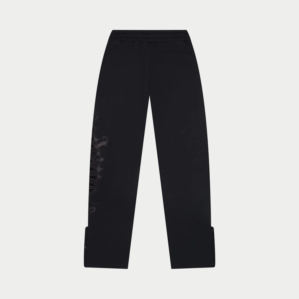 OG Logo Sweatsuit V2 (Black Satin/Black) - Image 6