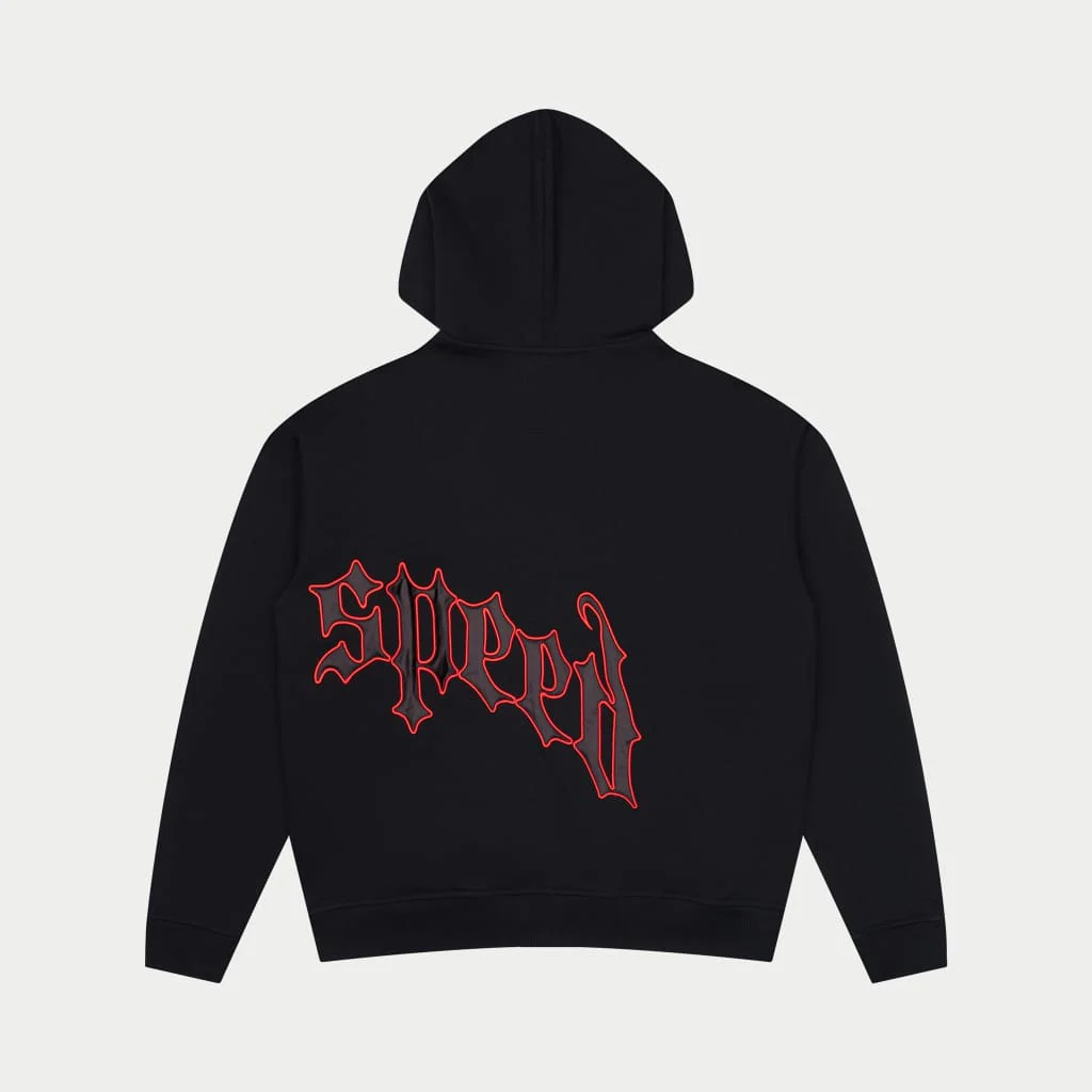 OG Logo Sweatsuit V2 (Blk/Red) - Image 7