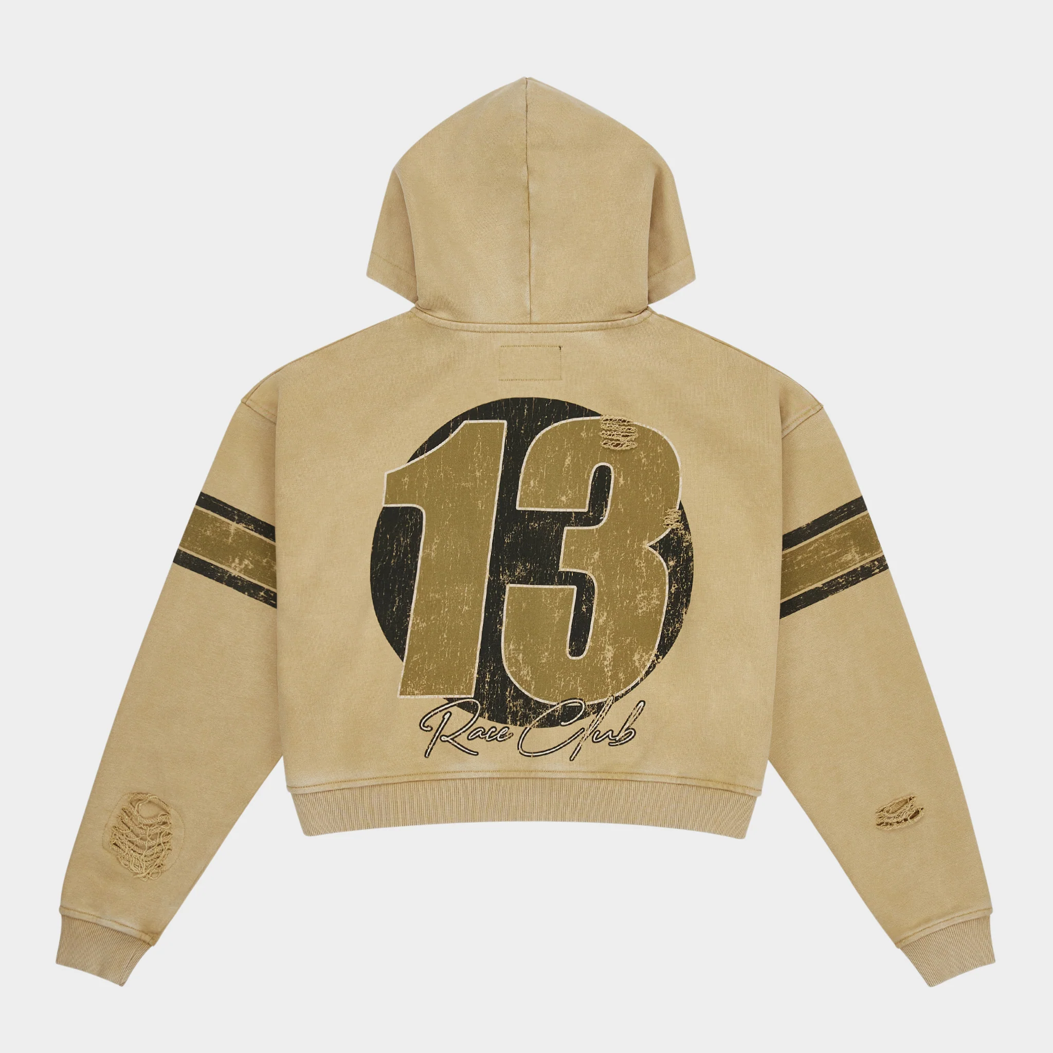 Speedway Zip Hoodie (Sand) - Image 3