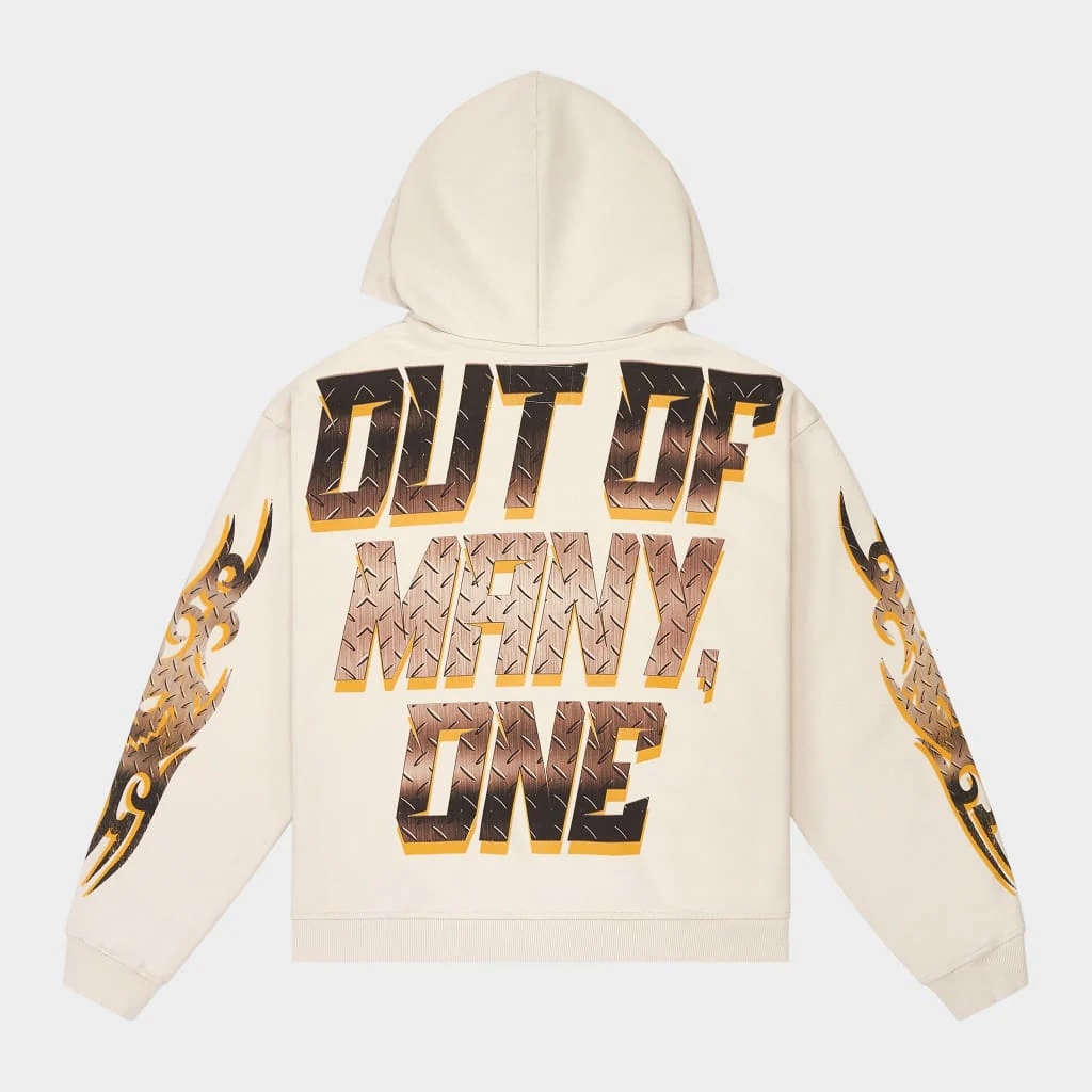 Steel Sharpens Steel Hoodie (Bone) - Image 3