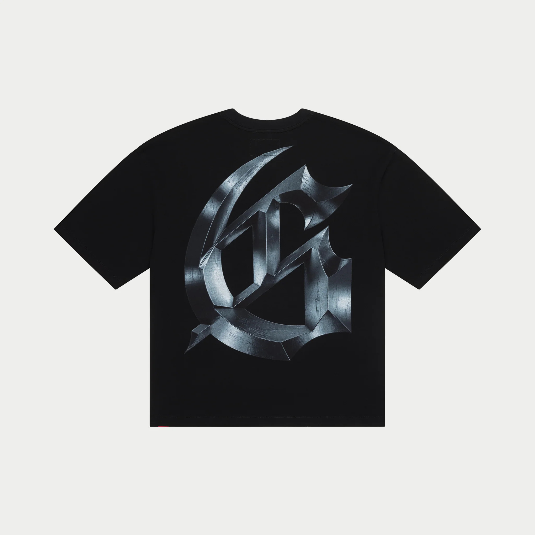 Symmetrical Logo T-Shirt (Black) - Image 3
