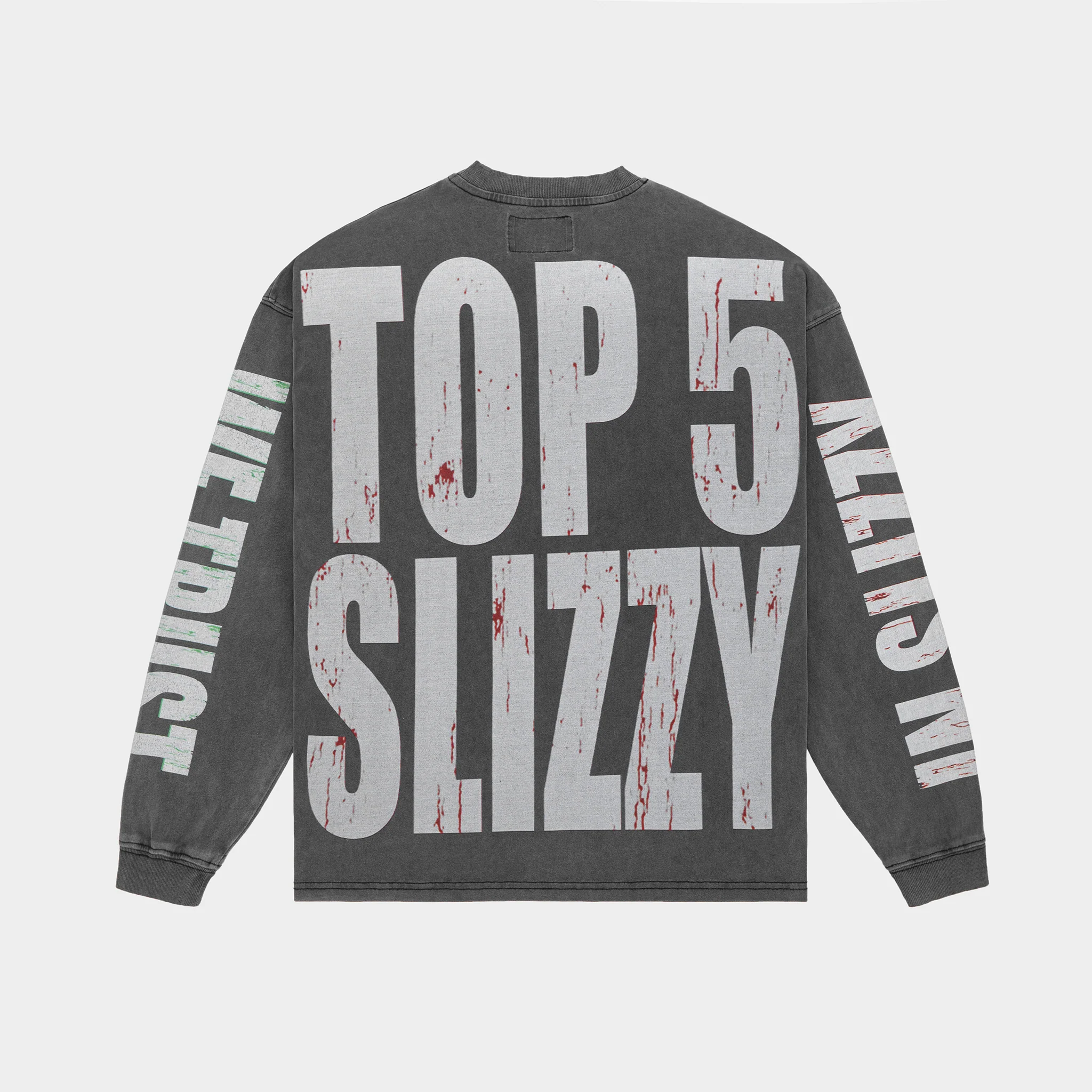 Top 5 Slizzy LS (Grey Wash) - Image 3